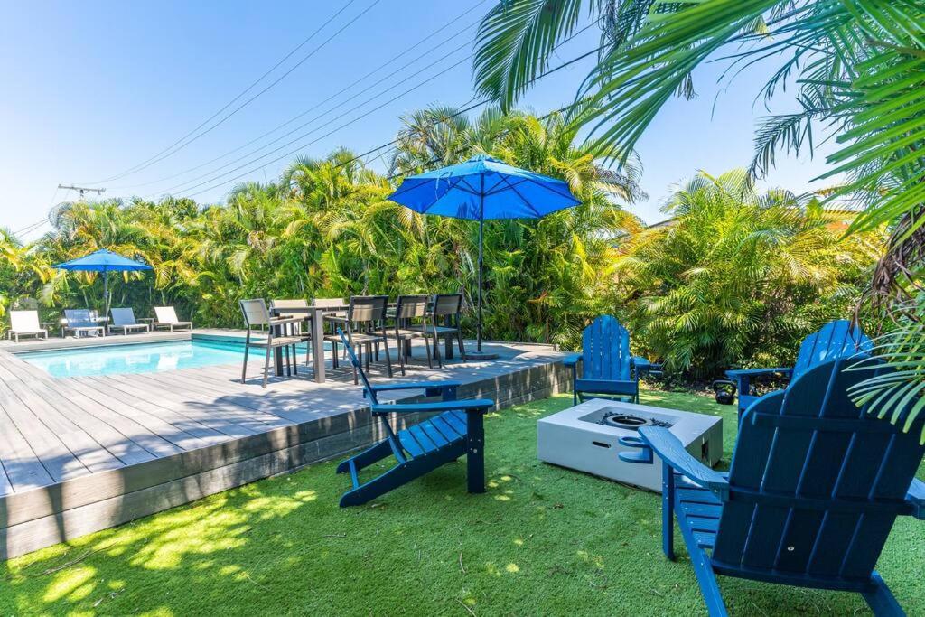 Casa de férias Heated Pool Modern 5 Bedrooms House 10 Minutes To The Ocean